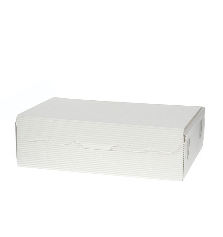 Pudełka na Czekoladki i Cukierki Białe 17x10x4,2cm 500g 