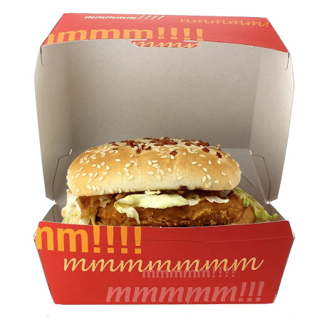 Pudełka na Burgeri XXL 14,5x14,5x8 cm (25 Sztuk)