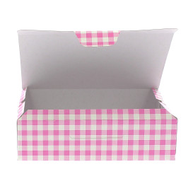 Pudełka Cukiernicze 17,5x11,5x4,7cm 250g Różowe (360 Sztuk)