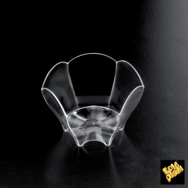 Tasting Plastic Bowl PS "Tulip" Clear 70 ml (500 Units)