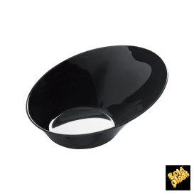 Tasting Plastic Bowl PS "Sodo" Black 50 ml (50 Units) 