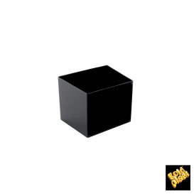 Tasting Plastic Bowl PS "Cube" Black 60 ml (240 Units)