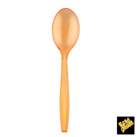 Łyżka Plastikowe PS Premium Orange 190mm (50 Sztuk)