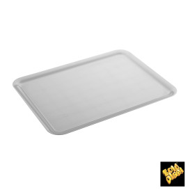 Tacki Plastikowe Tray Białe 37x50cm (4 Sztuk)