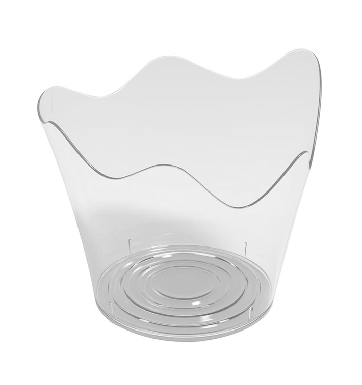 Tasting Plastic Bowl PS "Rain" Clear 90 ml (500 Units)