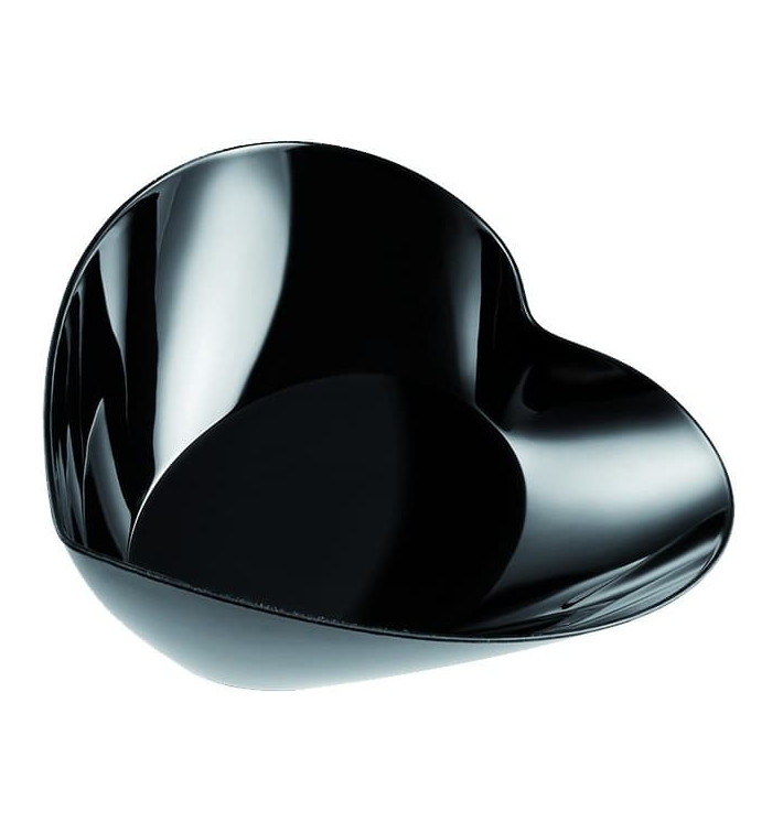 Tasting Plastic Bowl PS "Lovers" Black 30ml (25 Units) 