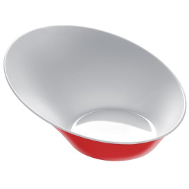 Plastic Bowl PS "Sodo" White and Multicolor 50 ml (160 Units)