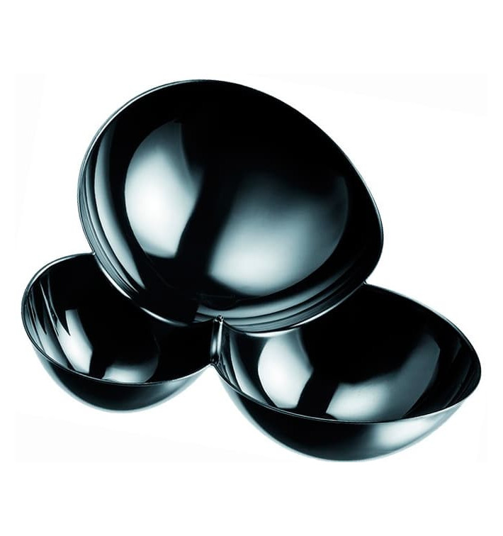 Tasting Plastic Bowl PS "Molecola" Black 100ml (500 Units)