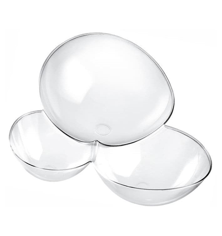 Tasting Plastic Bowl PS "Molecola" Clear 100 ml (500 Units)