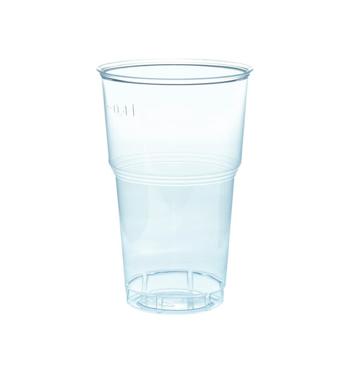 Kubki Plastikowe PS Szkło Przezroczyste 490ml Ø9,0cm (40 Sztuk)