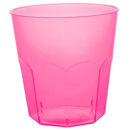 Kubki Plastikowe Fuchsia Przezroczyste PS Ø73mm 220ml (50 Sztuk)