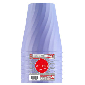 Kubki Plastikowe PP "X-Table" Fioletowa 320ml (128 Sztuk)