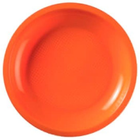 Talerz Plastikowe Płaski Orange Round PP Ø185mm (600 Sztuk)