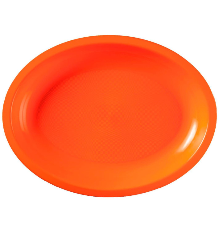 Tacki Owal Orange Round PP 255x190mm (600 Sztuk)