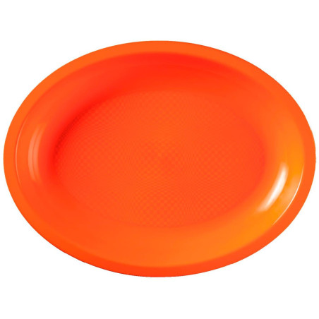 Tacki Owal Orange Round PP 255x190mm (600 Sztuk)