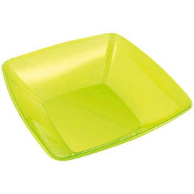 Miski PS Szkło Twardego Zielone 3500ml 28x28cm (20 Sztuk)