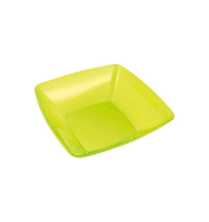 Miski PS Szkło Twardego Zielone 3500ml 28x28cm (20 Sztuk)