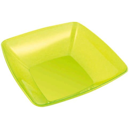 Miski PS Szkło Twardego Zielone 3500ml 28x28cm (20 Sztuk)