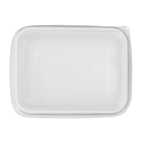 Pokrywka Plastikowe Przezroczyste Tacki 157x112x51mm (500 Sztuk)