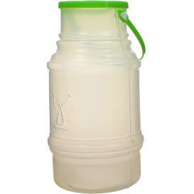 Carafe Przezroczyste Przezroczysty z Uchwytami i Pokrywka do 1000 ml (50 Sztuk)