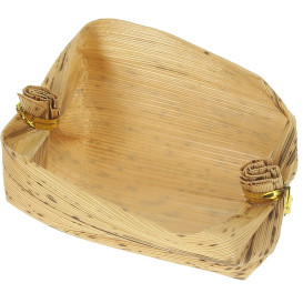 Bamboo Tasting Mini basket 3,8x5,8x3,8cm (25 Units) 