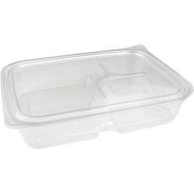 Pojemniki Plastikowe PET 3C 700ml 22x16x4cm (75 Sztuk)