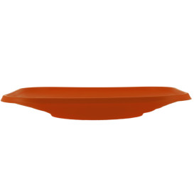 Talerz Plastikowe PP "X-Table" Kwadratowi Orange 230mm (120 Sztuk)