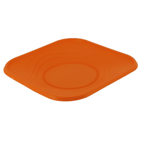 Talerz Orange Wielokrotnego Użytku Ekonomiczny "X-Table" PP 23x23cm (120 Sztuk)