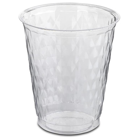 Kubki Plastikowe "Rubin" PS Szkło 250ml (50 Sztuk)