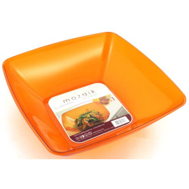 Miski PS Szkło Twardego Orange 3500ml 28x28cm (20 Sztuk)