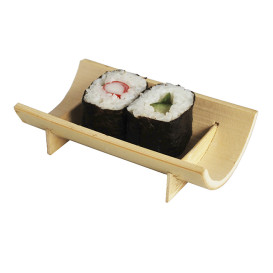 Tacki Finger Food Bambusowe - Opakowanie na wynos 10x5x2,3cm (20 Sztuk)