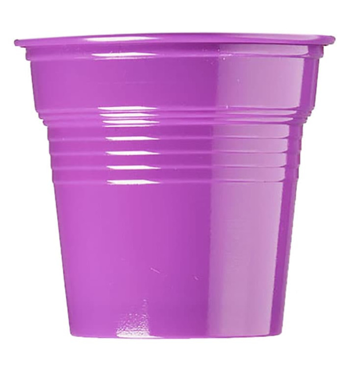 Kubki Plastikowe PS Fioletowa 80ml Ø5,7cm (50 Sztuk)