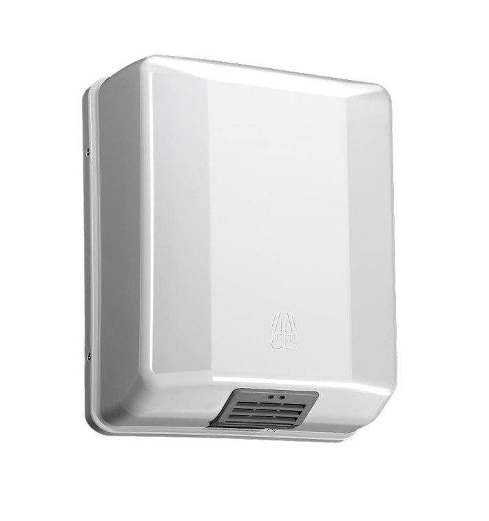 Plastic Electric Hand Dryer ABS Elegance White 1600W (1 Unit) 