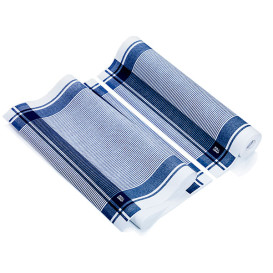 Dishcloth Roll "Roll Drap" Vintage Blue 40x64cm P40cm (10 Units)