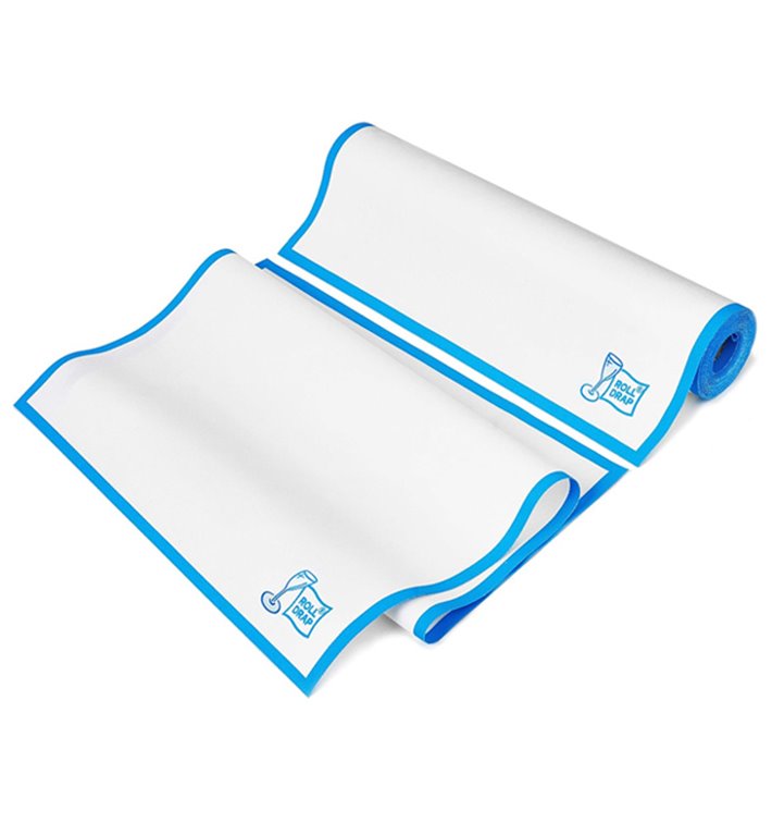 Dishcloth Roll "Roll Drap" Edgings Blue 40x80cm (8 Units) P40cm (8 Units) 