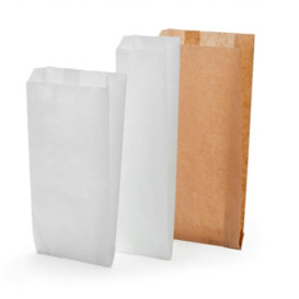 Torby Papierowe Kraft 14+7x24cm (1000 Sztuk)