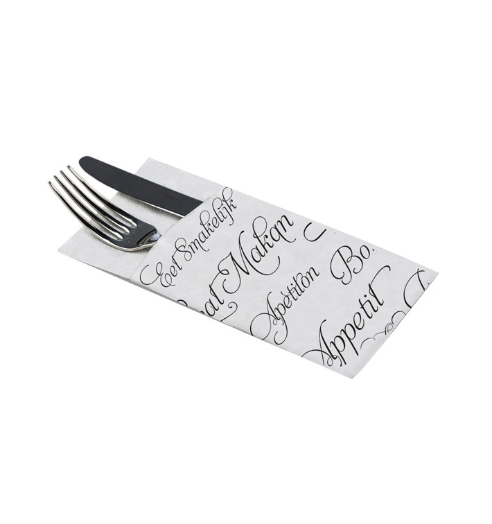 Airlaid Napkins Kanguro "Buen Provecho" 33x40cm (30 Units) 