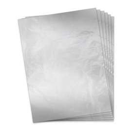 Owinięcie Aluminium Dwuwarstwowe Papier Srebrny 30,5x30,5cm (500 Sztuk)