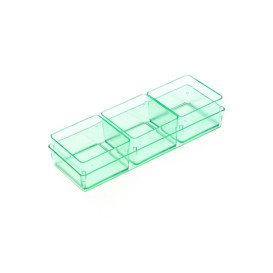 Tacki Prostokątny "Water Green" 13,1x4,6 cm (288 Sztuk)