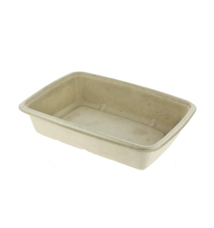 Pojemniki Trzciny Cukrowej PLA 1350ml 23x18x5cm (300 Sztuk)