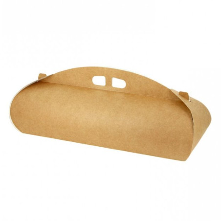 Pudełko Kraft na Ciasto 43x15x10cm (100 Sztuk)