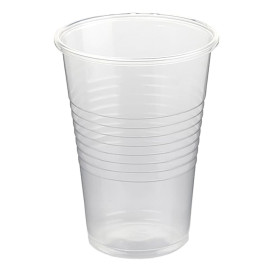 Kubki Plastikowe w Papierku PP Przezroczyste 220ml (50 Sztuk)