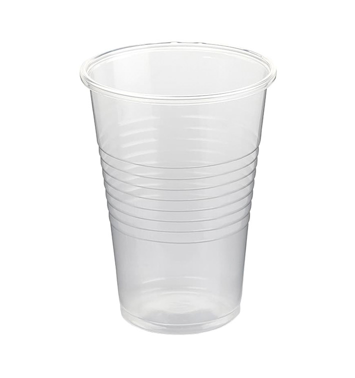 Kubki Plastikowe w Papierku PP Przezroczyste 220ml (50 Sztuk)