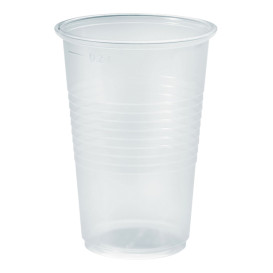 Kubki Plastikowe PP Przezroczyste 230ml Ø7,0cm (100 Sztuk)