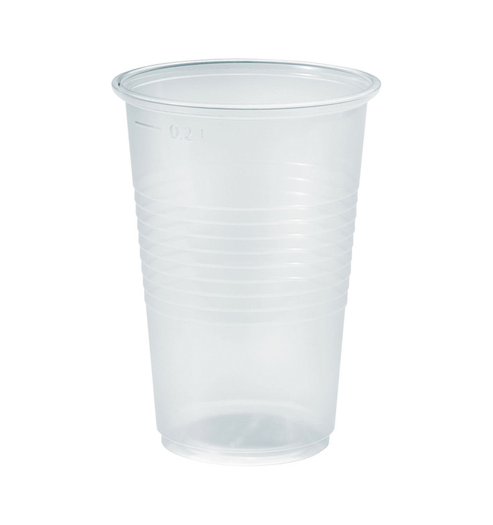 Kubki Plastikowe PP Przezroczyste 230ml Ø7,0cm (3000 Sztuk)