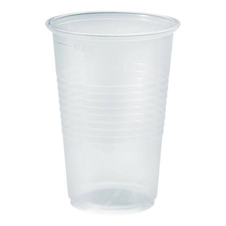 Kubki Plastikowe PP Przezroczyste 230ml Ø7,0cm (3.000 Sztuk)