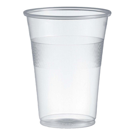 Kubki Plastikowe PP Przezroczyste 300ml Ø7,7cm (50 Sztuk)