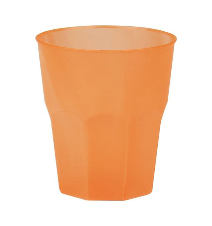 Kubki Plastikowe "Frost" Orange PP 270ml (20 Sztuk)