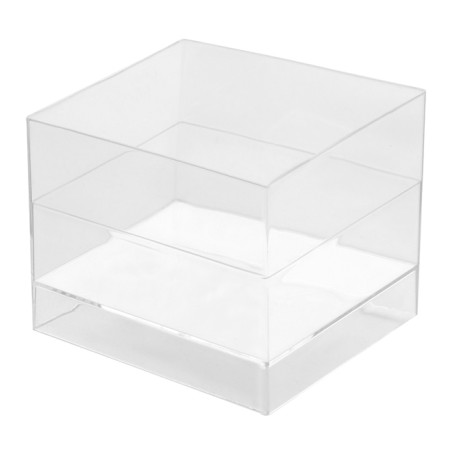 Fingerfood Miska Przezroczysta Wielokrotnego Użytku "Cube" PS 60ml 4,7x4,7cm (240 Sztuk)