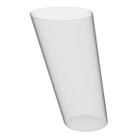 Plastic Serving Cone PS Clear 75 ml (480 Units)